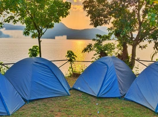 Standard Camping Tent at Pawna Lake
